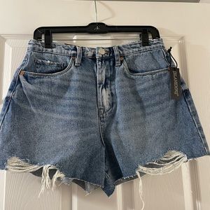 Blank NYC Denim High Rise Shorts